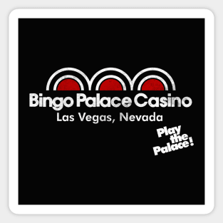 Vintage Bingo Palace Casino Las Vegas Sticker